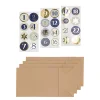 Adventskalender Bastelset DIY, 48-teilig