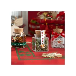 Adventskalender-Set 'Korkenglas Cubi'