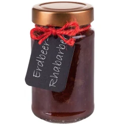 Anhängeetikett 4 x 6 cm schwarz, 30 Stück