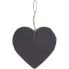 Anhänger 'Herz' aus Schiefer 15 cm