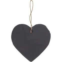 Anhänger 'Herz' aus Schiefer 15 cm