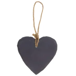 Anhänger 'Herz' aus Schiefer 8 cm