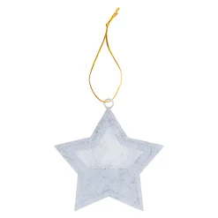 Anhänger 'Kugel und Stern' aus Filz