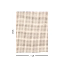 Backofen- und Grillmatte 'Gitter' 42 x 36 cm