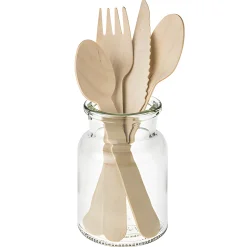 Bambusgabeln, 12 Stück