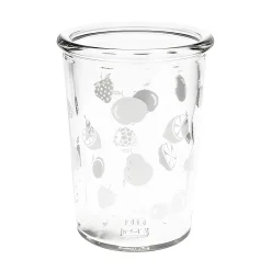 Becherglas 150 ml 'Obst weiß'