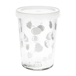 Becherglas 150 ml 'Obst weiß'