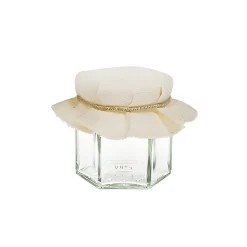 Deckchen 100 mm natur rund