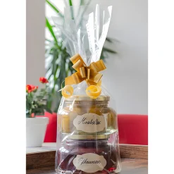 Diamantbeutel  65 x 400 mm mit Scheibe Ø 120 mm und Band, 5 Stück