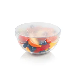 Elastische Silikon-Deckel '4Food' Ø 17 und 23 cm, 2er Set