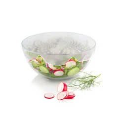 Elastische Silikon-Deckel '4Food' Ø 17 und 23 cm, 2er Set