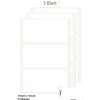 Etiketten 67 x 35 mm, weiß, 18 Stück