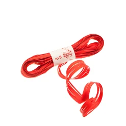 Faser-Raffia 5 m, rot