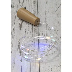 Flaschenlicht, 10 LEDs, mehrfarbig