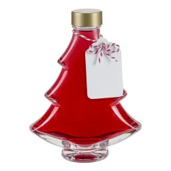 Folia Anhängeetikett lang natur/weiß, 12 Stück