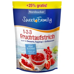 Fruchtaufstrich 1-2-3, 163 g + 25 % gratis