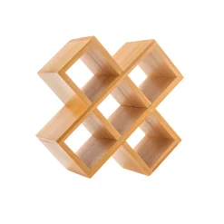 Gewürzregal aus Bambus 16 x 16 cm
