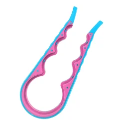 Gläser- und Flaschenöffner universal, blau/pink/grün