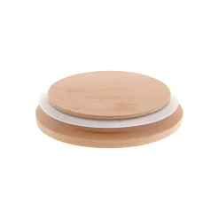 Holzdeckel Ø 104 mm mit Silikonring