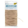 Jutekordel 20 m, 2 mm natur