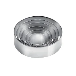 Keks-Ausstecher 'Delicia' rund, 6er Set