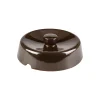 Keramikdeckel für Gärtopf 10 Liter braun