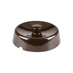 Keramikdeckel für Gärtopf 10 Liter braun
