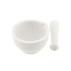 Keramikmörser mit Stößel Ø 10 cm