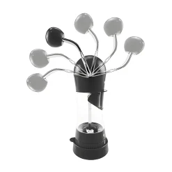 Kochblume Gewürzmühle schwarz