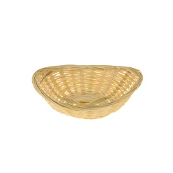 Korbschale 22 x 18 x 8 cm hell