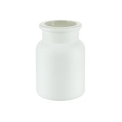 Korkenglas 150 ml weiß matt beschichtet