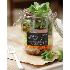 Kreideetikett 85 x 50 mm, 8 Stück