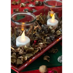 LED Flackernde Teelichter, 2 Stück