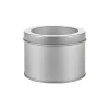 Metalldose mit Sichtverschluss, 8 x 5 cm