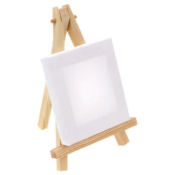 Mini-Leinwand auf Staffelei