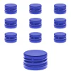 PP 28 blau Aluminium mit Originalitätsring, 10 Stück