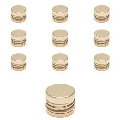 PP 28 gold Aluminium mit Originalitätsring, 10 Stück