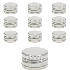 PP 24 silber Aluminium, 10 Stück