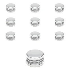 PP 28 silber Aluminium mit Originalitätsring, 10 Stück