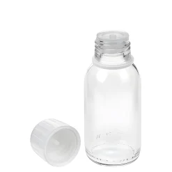 PP 28 weiß mit Ausgießer, Kindersicherung und Originalitätsring