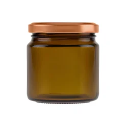 Rundglas  215 ml braun