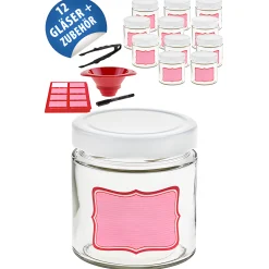 Rundglas 410 ml Deep, 12er Set