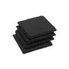 Schieferuntersetzer 10 x 10 cm, 4er Pack