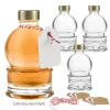 Schneekugel 200 ml, 4er Set