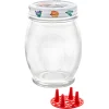 Schraubglas 'L'Ortolano' 780 ml mit Deckel CT 86