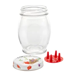 Schraubglas 'L'Ortolano' 780 ml mit Deckel CT 86