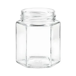 Sechskantglas 196 ml