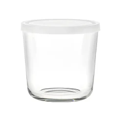 Servierglas 'Igloo' 750 ml mit Deckel, weiß