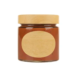 Steffis Etiketten 63,5 x 42,3 mm Holzdekor - 5 Blatt A4