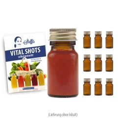 Steffis Glasflasche 30 ml braun, 10er Set